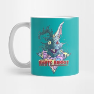 WEIRDO - Follow The White Rabbit - Nightmare - Turquoise Mug